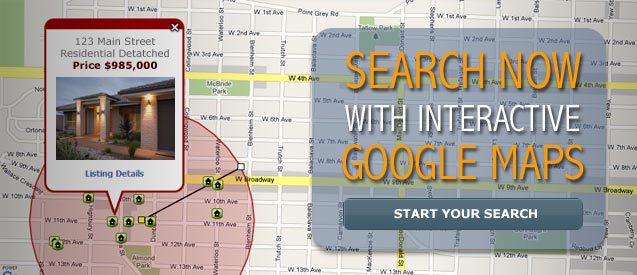 Search Now With Interactive Google Maps